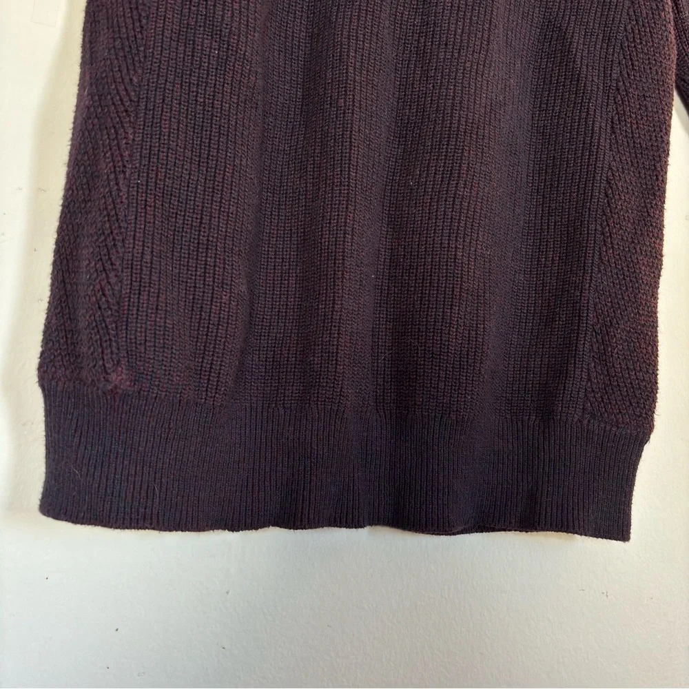 Banana Republic Men's Dark Gray Zip-Up Sweater